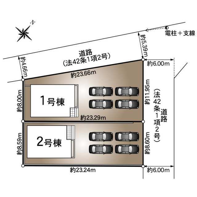 クレイドルガーデン赤穂市砂子 第5の見取り図