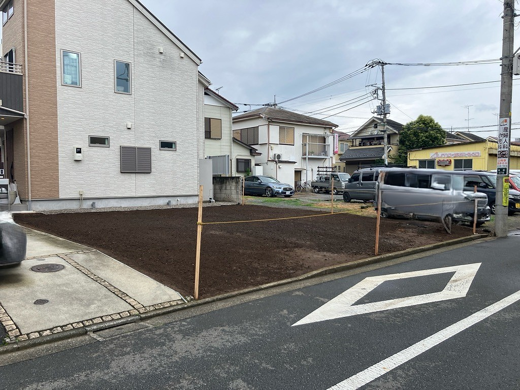 販売現地写真（2026年7月撮影） 建築前です