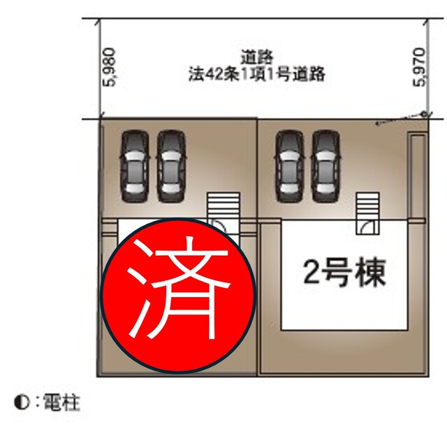 クレイドルガーデン龍ケ崎市中根台 第4の見取り図