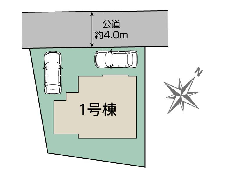ブルーミングガーデン狭山市北入曽１棟の見取り図