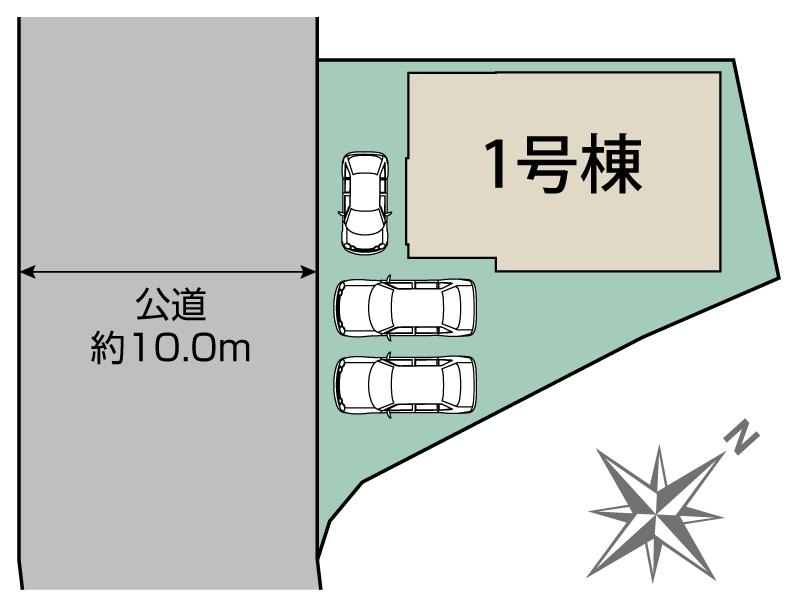 ブルーミングガーデン佐倉市大崎台２丁目１棟の見取り図