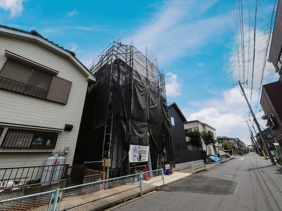 現地外観写真（8/1撮影） 