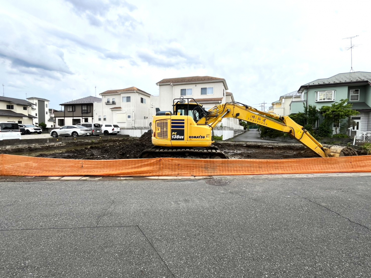 販売現地【2026/6/22撮影】 敷地50坪以上×カースペース3台可