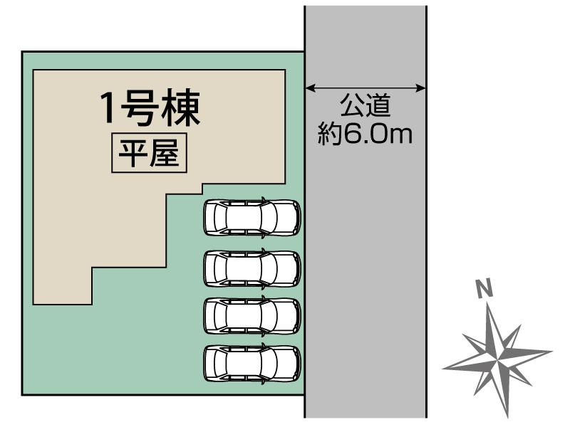 ブルーミングガーデン春日井市坂下町５丁目１棟の見取り図