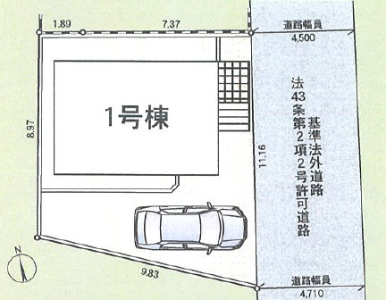クレイドルガーデン横浜市戸塚区小雀町 第11の見取り図