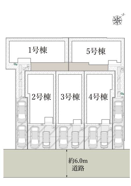 リナージュ市原市五井中央西１丁目０１期の見取り図