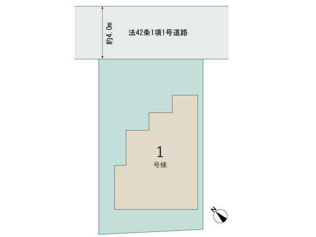 グラファーレ4313昭島市緑町１５期１棟の見取り図