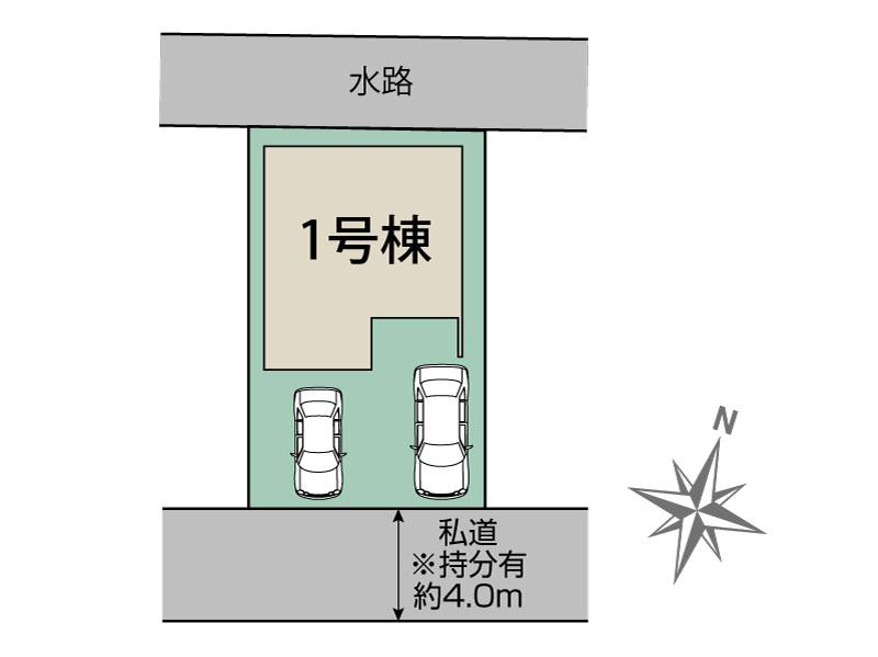 さいたま市大宮区桜木町4丁目1棟 区画図 【販売中物件：1号棟】