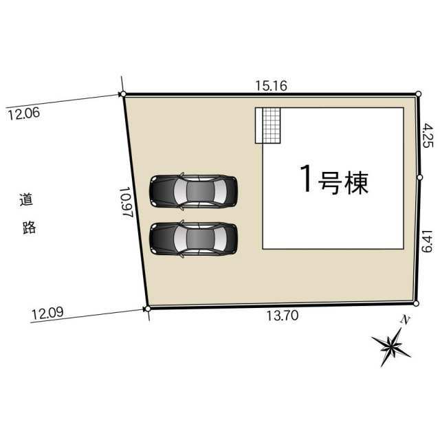 【販売中物件：1号棟】