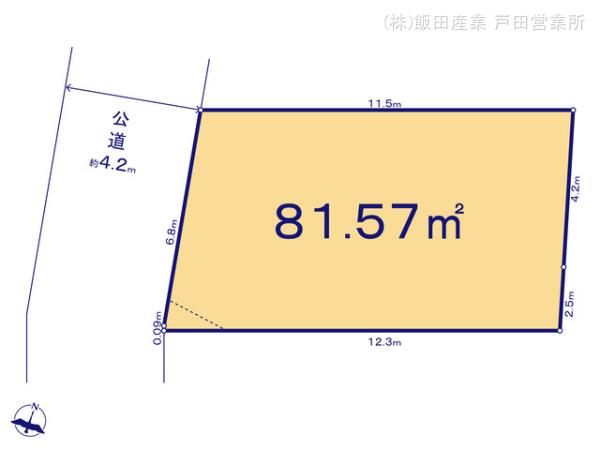 ハートフルタウンさいたま市南区松本1丁目1066番の見取り図