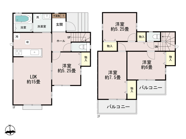 ハートフルタウン川越市霞ヶ関北4丁目2番の外観②