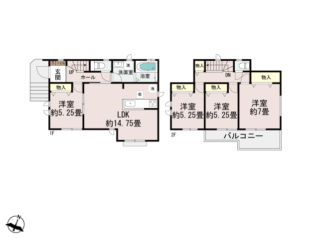 ハートフルタウン川越市かし野台2丁目6番の外観②