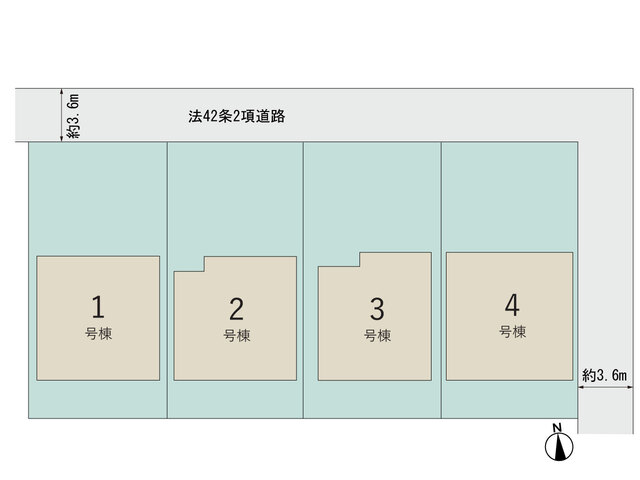 リーブルガーデン一宮市浅野字長島の見取り図