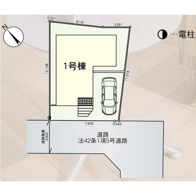 クレイドルガーデン上尾市地頭方 第3の見取り図
