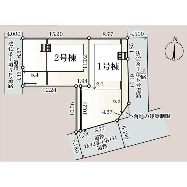 クレイドルガーデン須賀川市朝日田 第1の見取り図