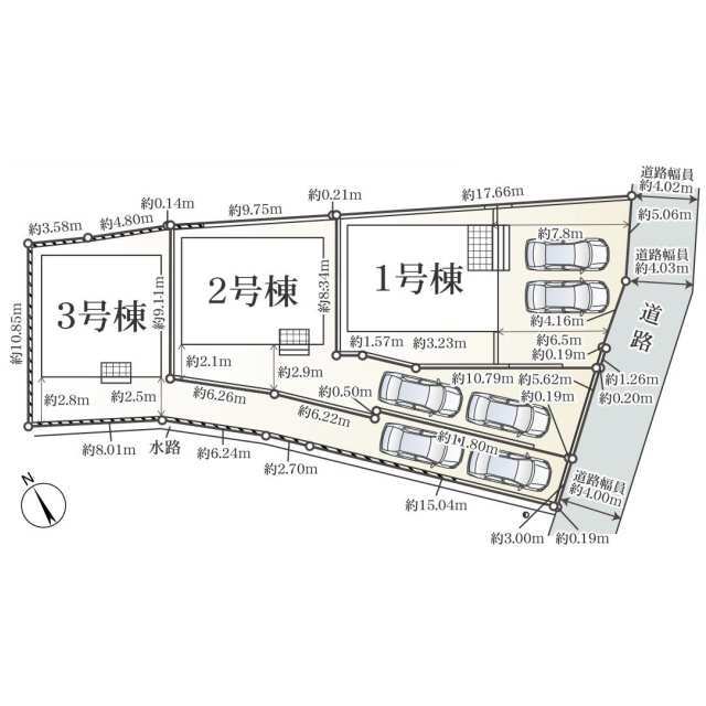 クレイドルガーデン日進市岩崎町 第6の見取り図