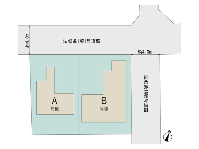 ハートフルタウンふじみ野市福岡中央2丁目896番の見取り図