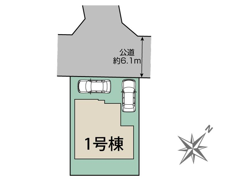 ブルーミングガーデン柏市南逆井６丁目１棟の見取り図