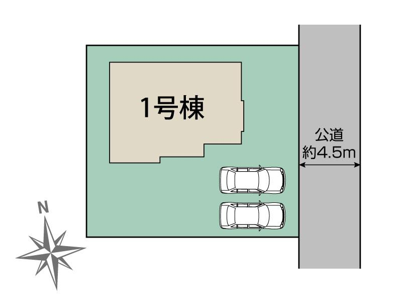 ブルーミングガーデン取手市吉田１棟の見取り図