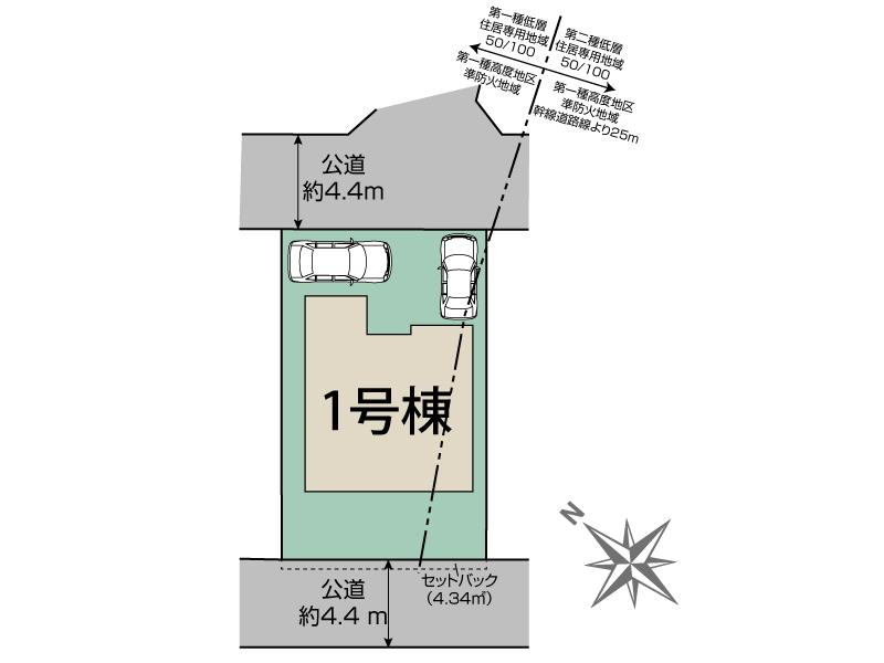 ブルーミングガーデン横浜市泉区和泉が丘２丁目１棟の見取り図