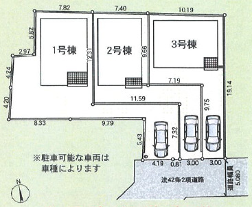 クレイドルガーデン茅ヶ崎市中島 第16の見取り図