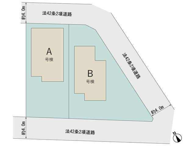 ハートフルタウン船橋市海神4丁目534番の見取り図