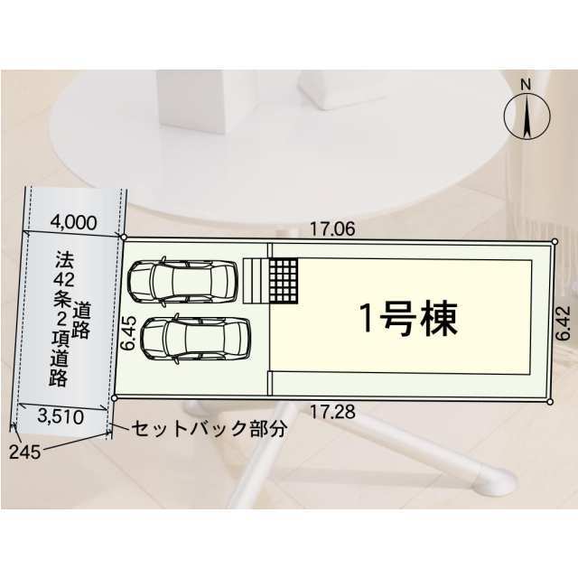 クレイドルガーデン一関市中央町 第2の見取り図