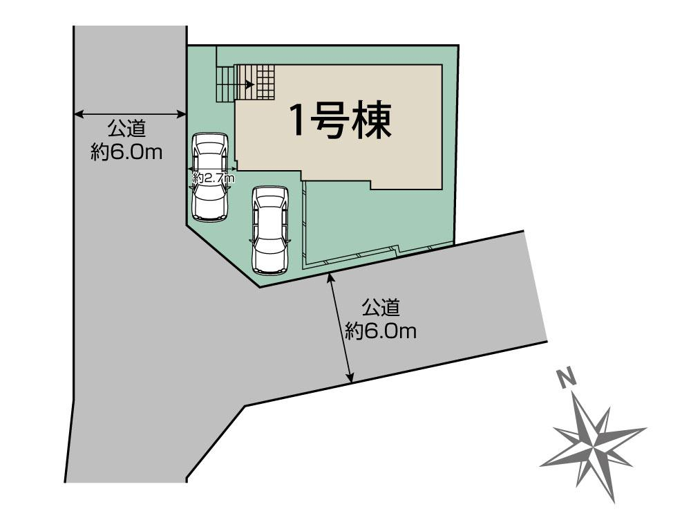 ブルーミングガーデン船橋市古和釜町１棟の見取り図