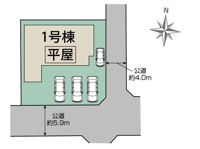 ブルーミングガーデン相模原市南区麻溝台４丁目１棟の見取り図