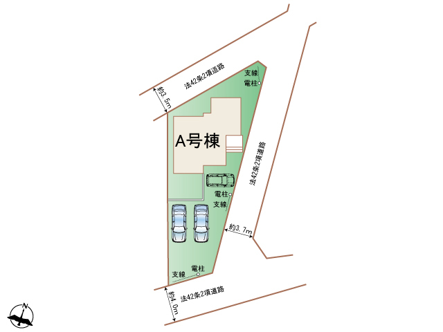 ハートフルタウン東町184番の見取り図