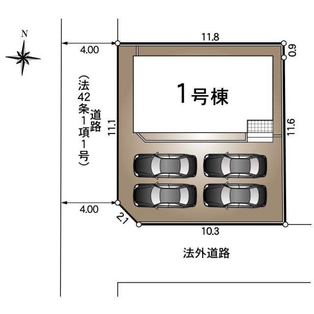 クレイドルガーデン伊豆の国市古奈 第7の見取り図