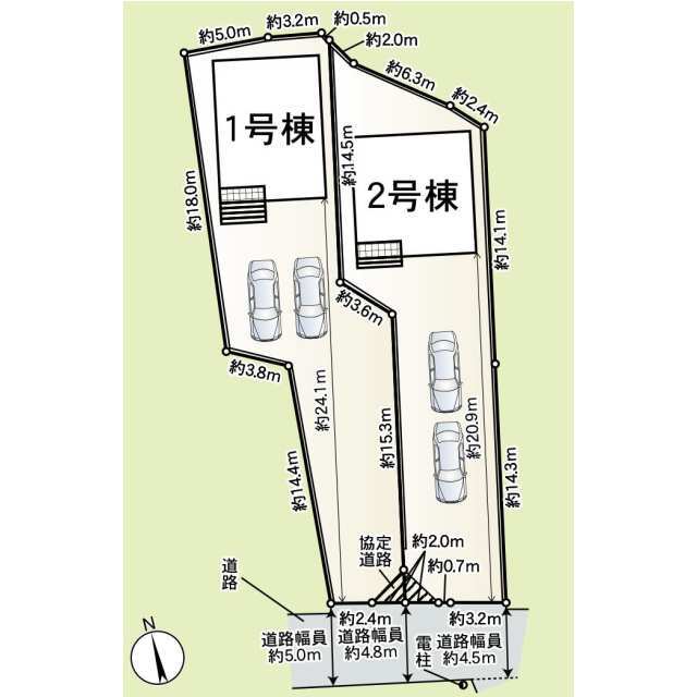 クレイドルガーデン静岡市葵区北 第7の見取り図