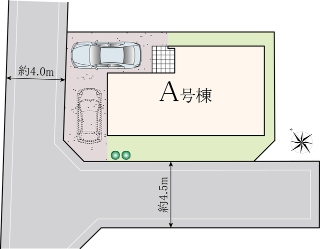 ハートフルタウン八王子中野町10期の見取り図