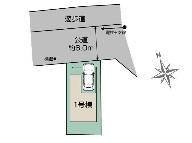 ブルーミングガーデン川口市柳根町１棟の見取り図