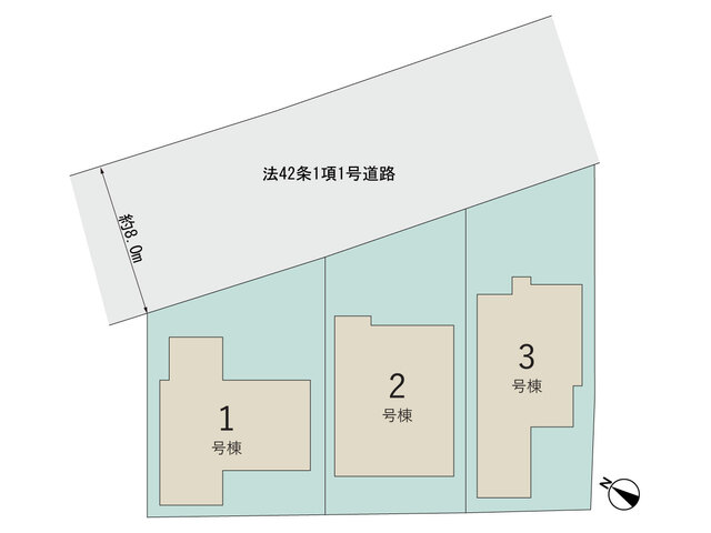 ティアラ4323相模原市下九沢３棟の見取り図