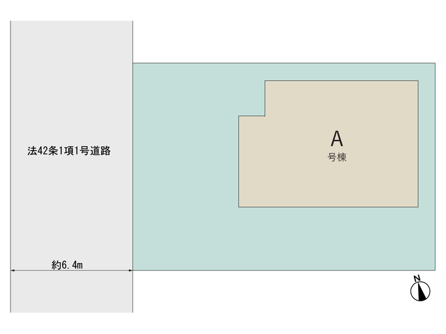 ハートフルタウン横浜市戸塚区鳥が丘73番の見取り図