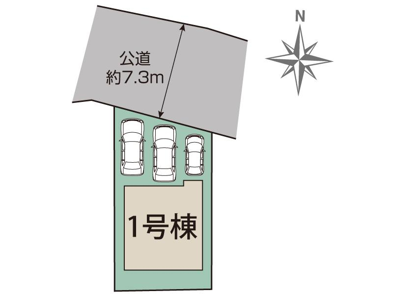 ブルーミングガーデン名古屋市中村区荒輪井町１丁目１棟の見取り図