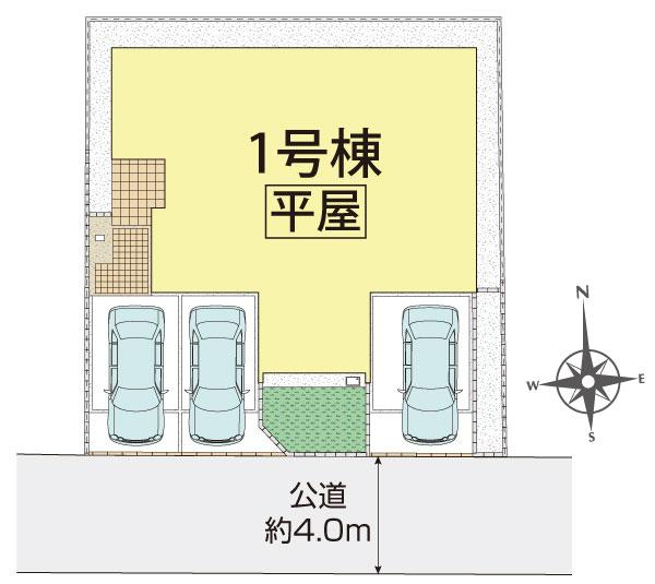 ブルーミングガーデン木更津市祇園３丁目１棟の見取り図