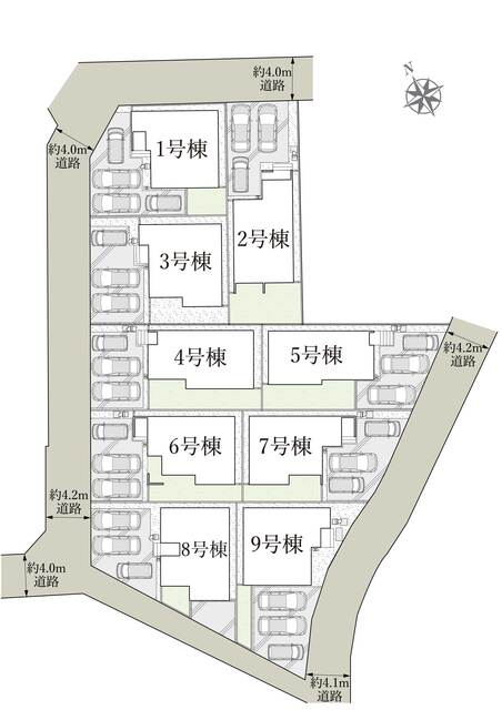 リナージュネクスジー南城佐敷兼久　第２期の見取り図