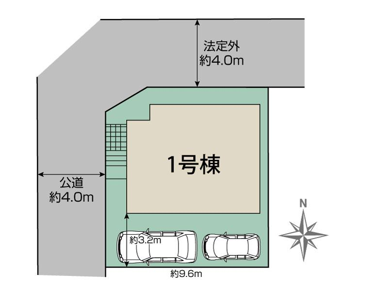 ブルーミングガーデン千葉市稲毛区山王町１棟の見取り図