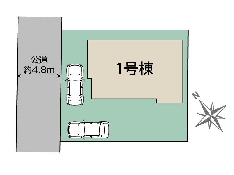 ブルーミングガーデン秦野市戸川１棟の見取り図