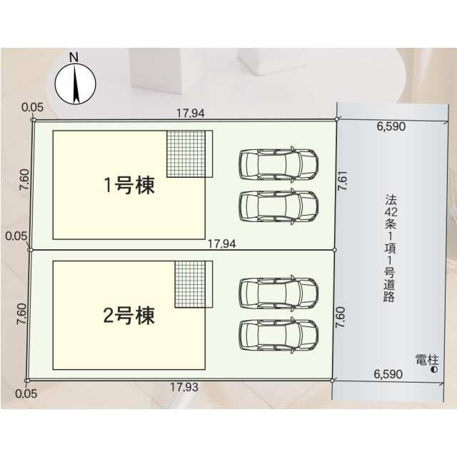 クレイドルガーデン金沢市横川 第5の見取り図