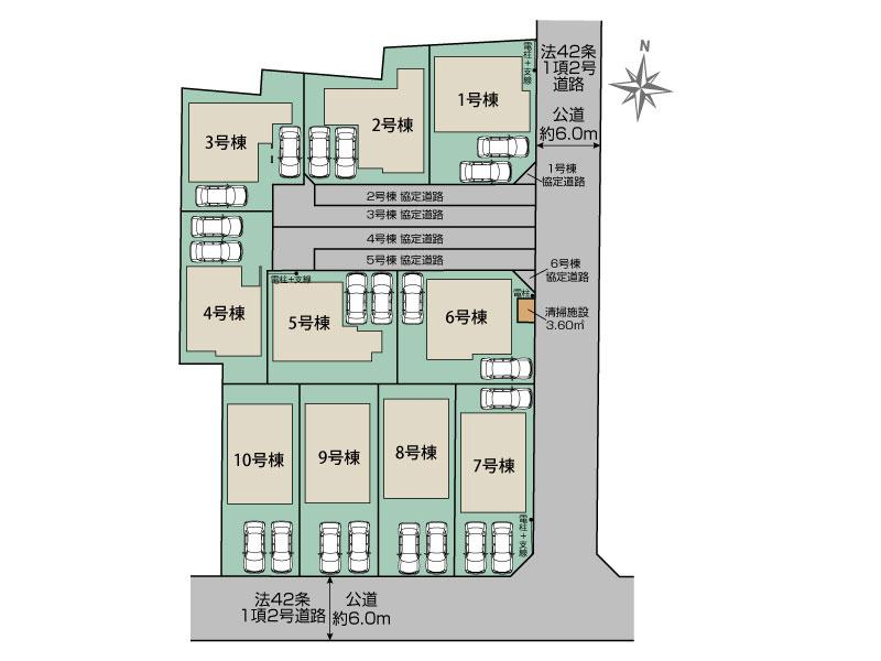 ブルーミングガーデン坂戸市片柳１０棟の見取り図