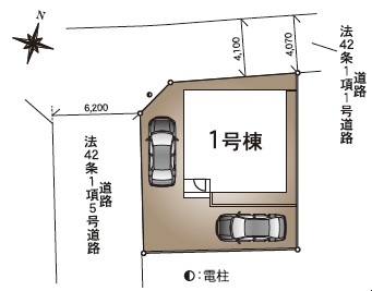 クレイドルガーデンつくば市高見原 第19の見取り図