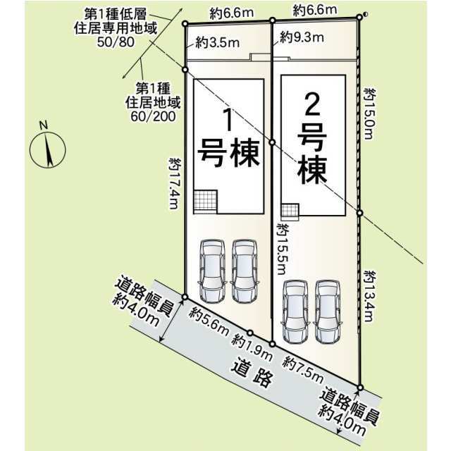 クレイドルガーデン豊田市若林東町 第8の見取り図