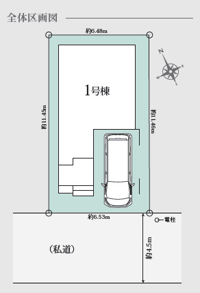 リナージュネクスジー江東区南砂６丁目０１期の見取り図