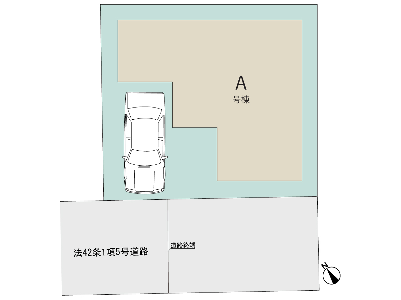 ハートフルタウン小金井緑町2丁目3071番の見取り図