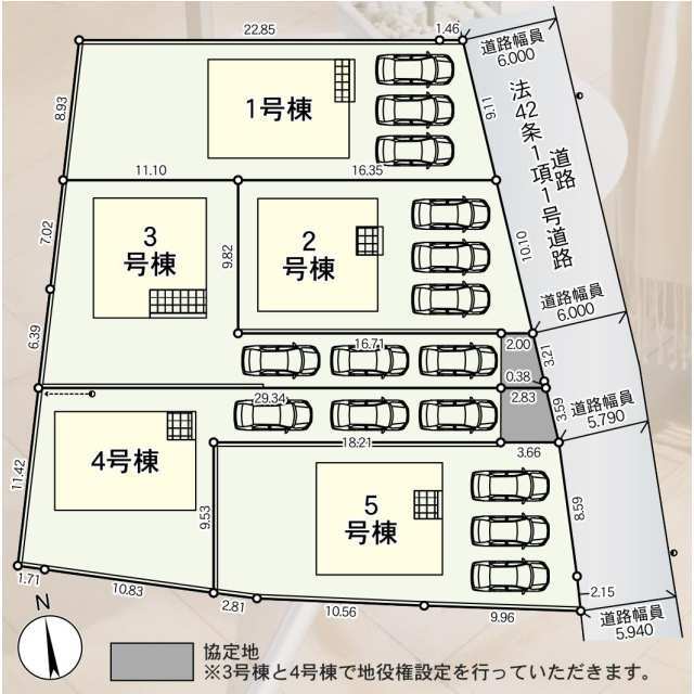 クレイドルガーデン盛岡市上堂 第4の見取り図