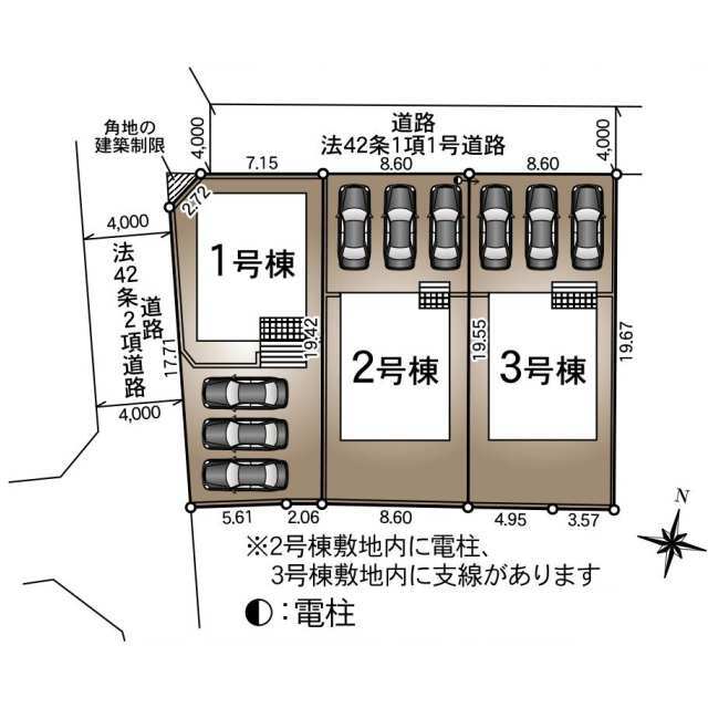 クレイドルガーデンいわき市小名浜大原 第10の見取り図