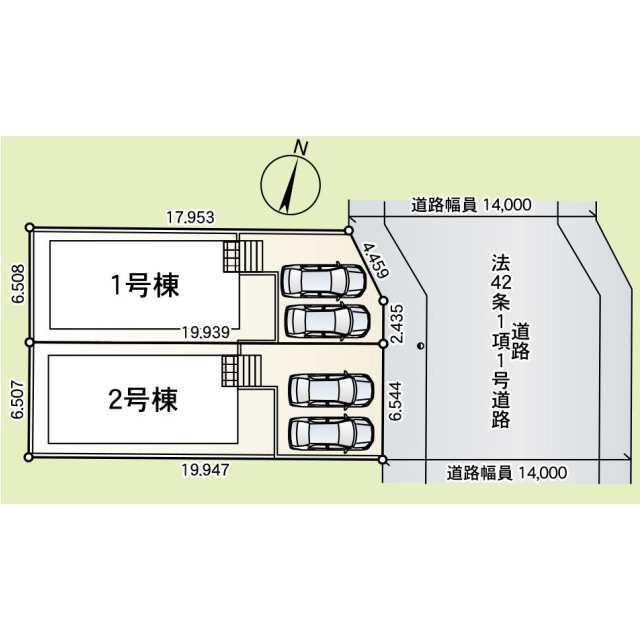クレイドルガーデン仙台市泉区長命ケ丘 第17の見取り図